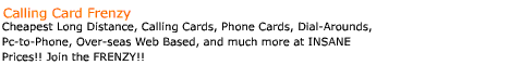 Cheap calling cards and phone cards for United states